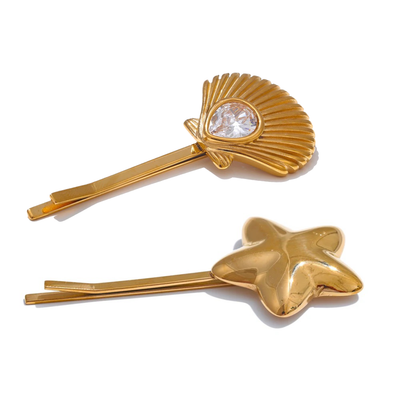 SIMA SEA Shell Pins (Set of 2)