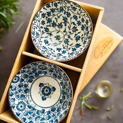 MESA BLUE Bowls (Set of two)