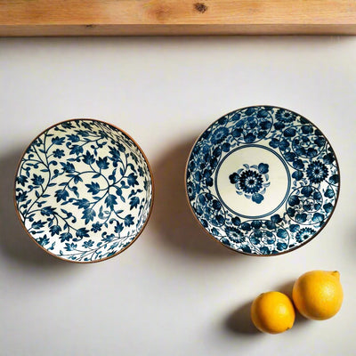 MESA BLUE Bowls (Set of two)