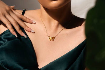 LILA Butterfly Necklace