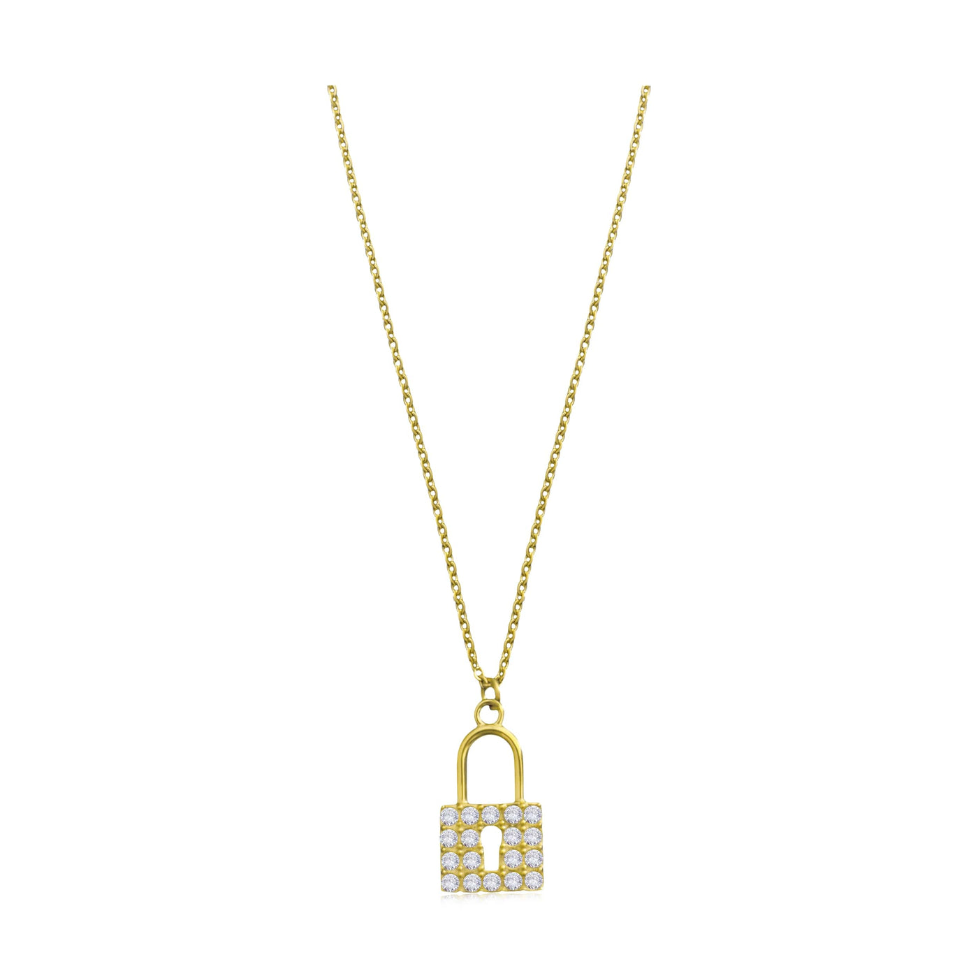 MUZI Lock Necklace
