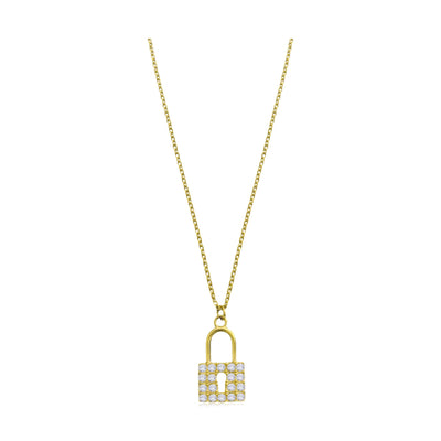 MUZI Lock Necklace