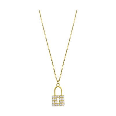 MUZI Lock Necklace