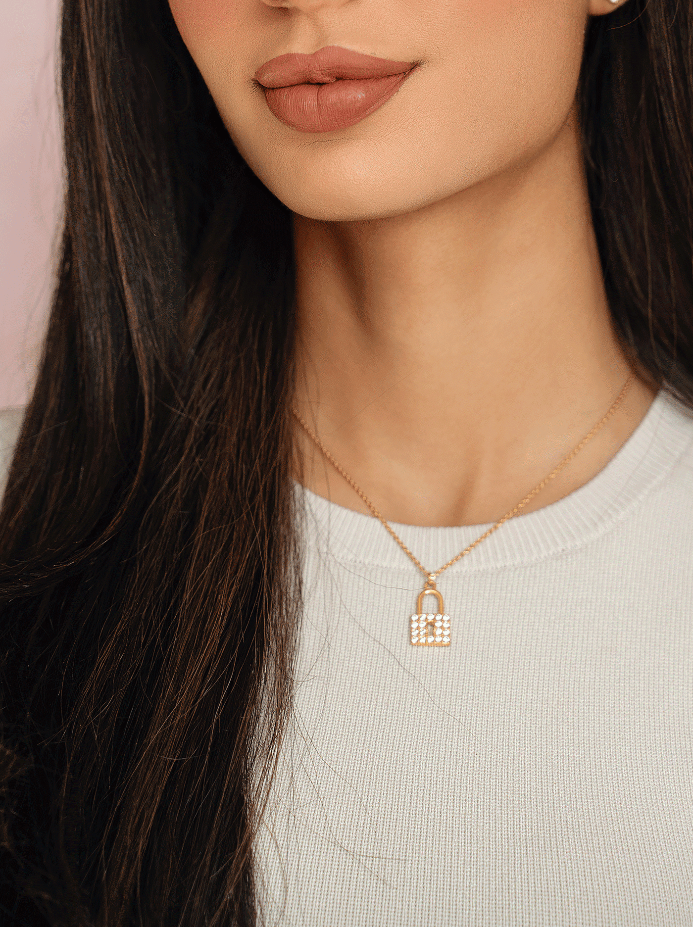 MUZI Lock Necklace