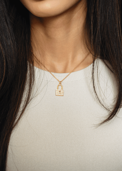 MUZI Lock Necklace