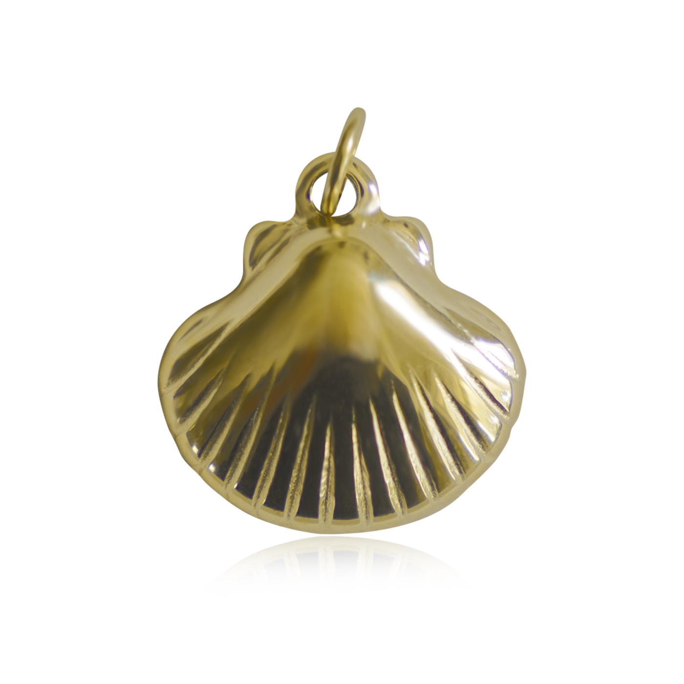 SCALLOP Shell Charm