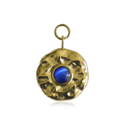 BLUE Stone Charm