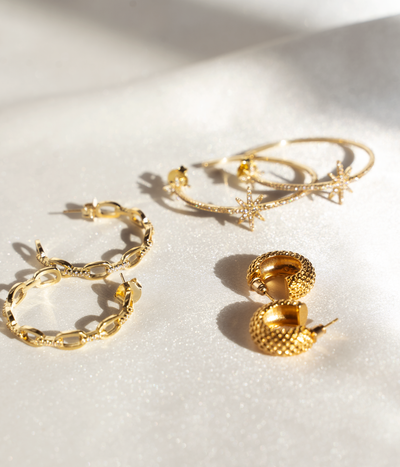 LEILA Hoop Earrings