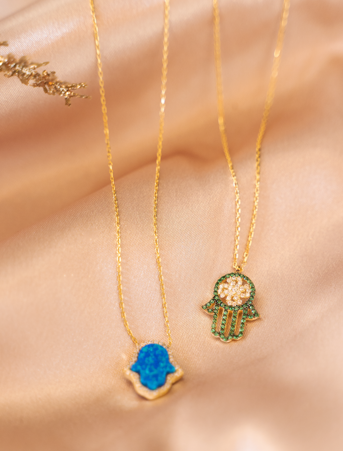 AZRA Hamsa Necklace