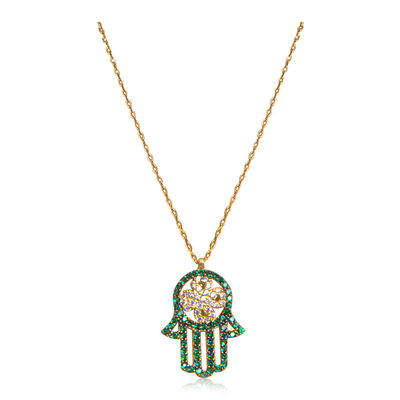 AZRA Hamsa Necklace