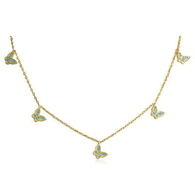 BECCA Butterfly Necklace