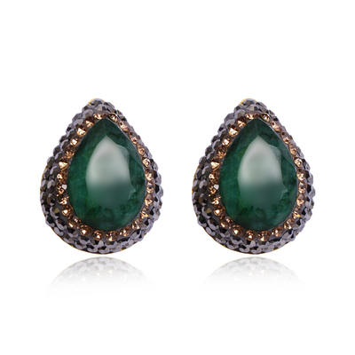 EMERALD Studs