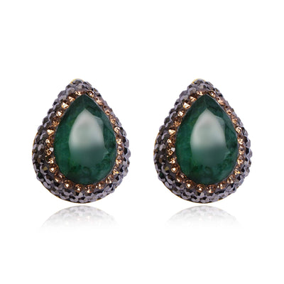 EMERALD Studs