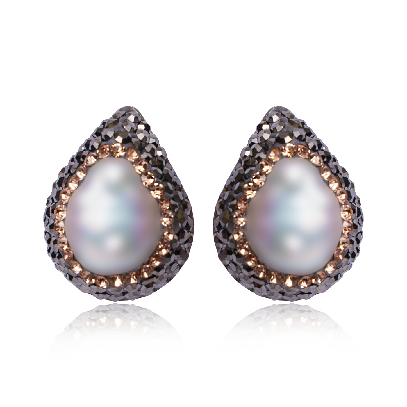 PEARL Oval Studs