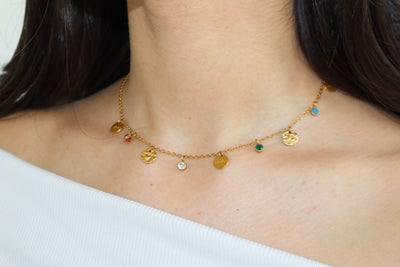 Mina Coin Necklace