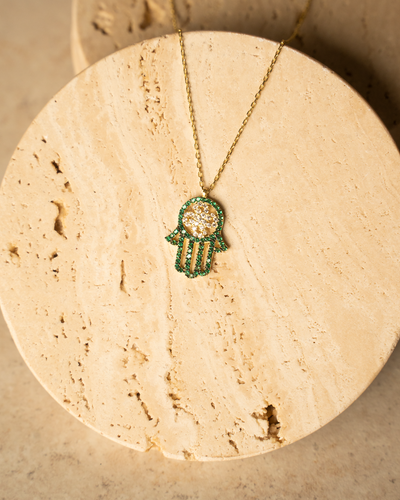 AZRA Hamsa Necklace